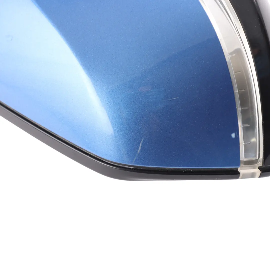 BMW F32 M Sport Heated Wing Mirror Right O/S Estoril Blau Metallic B45 - SKU RHD-7285220-EB1 - Part number 7285220
