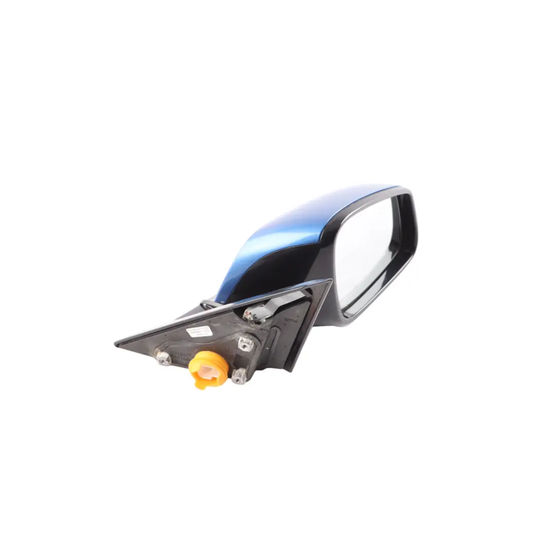 BMW F32 M Sport Heated Wing Mirror Right O/S Estoril Blau Metallic B45 - SKU RHD-7285220-EB1 - Part number 7285220