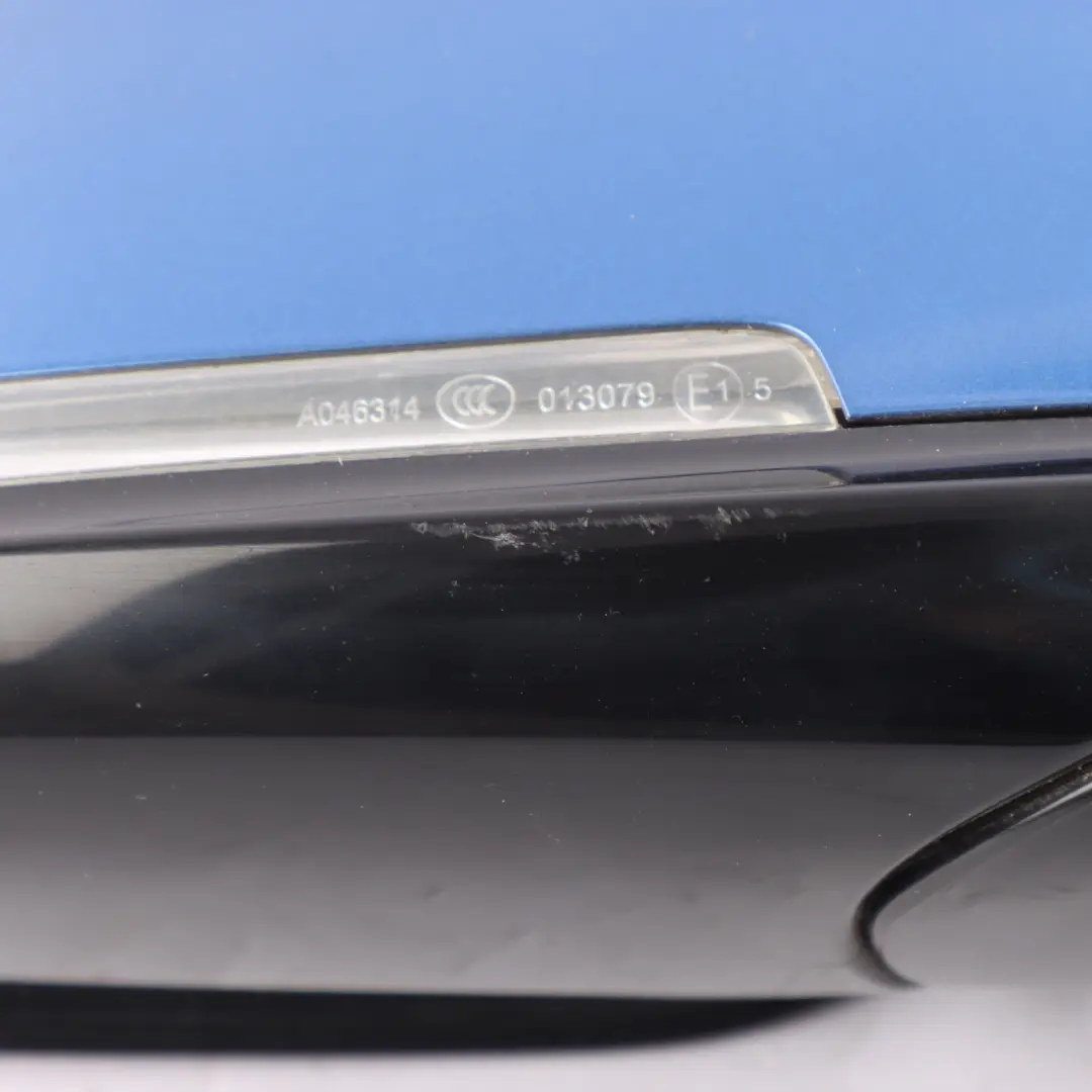 BMW F32 M Sport Heated Wing Mirror Right O/S Estoril Blau Metallic B45 - SKU RHD-7285220-EB1 - Part number 7285220