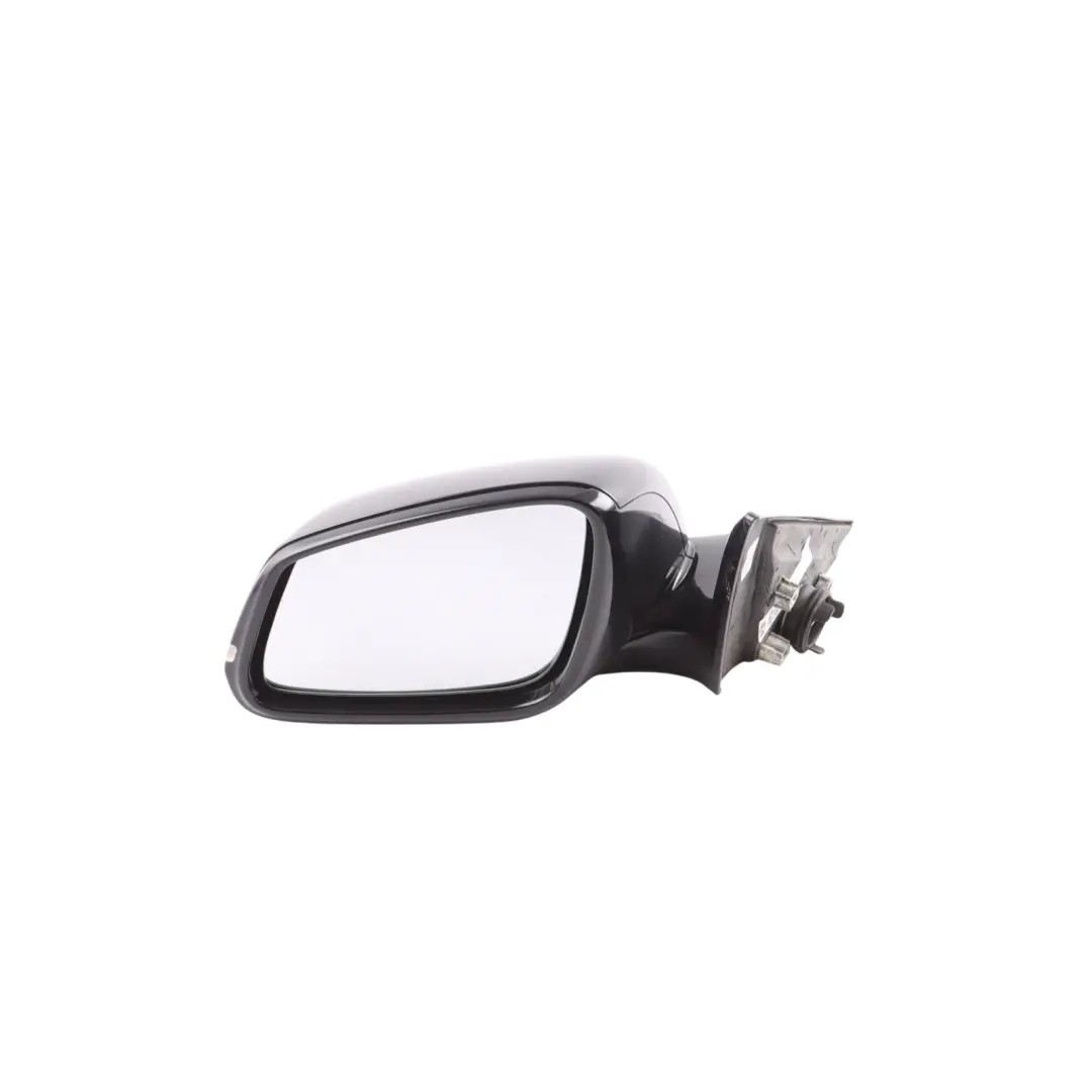BMW F34 GT Door Wing Mirror Heated Electric Left N/S Black Sapphire 475 - SKU RHD-7291589-BS - Part number 7291589