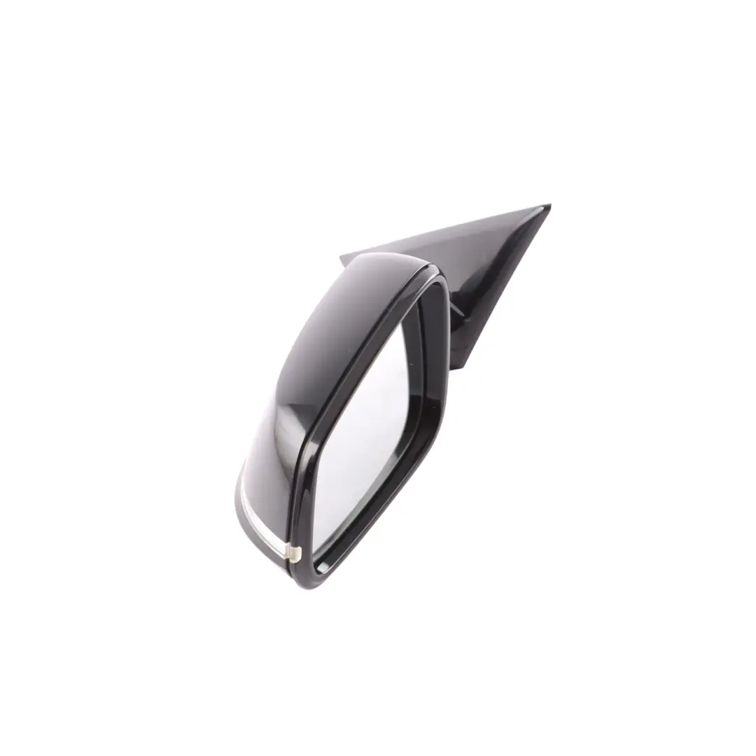 BMW F34 GT Door Wing Mirror Heated Electric Left N/S Black Sapphire 475 - SKU RHD-7291589-BS - Part number 7291589