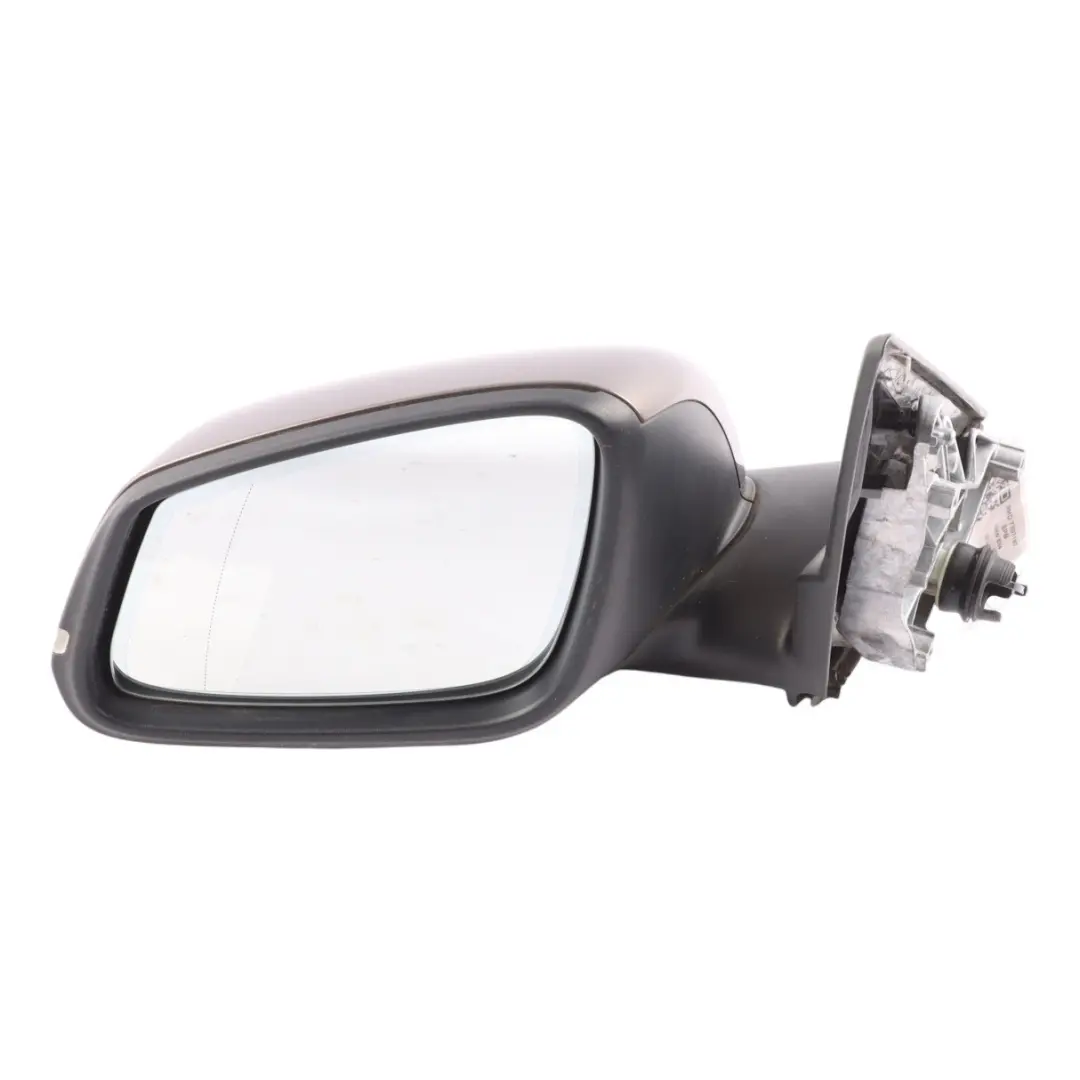 Door Wing Mirror Heated Memory 5 Pins Left N/S Sparkling Bronze - B06 to BMW X1 E84 with Part number 7307187 BMW X1 E84 Door Wing Mirror Heated Memory 5 Pins Left N/S Sparkling Bronze - B06 - SKU RHD-7307187-SPB - Part number 7307187