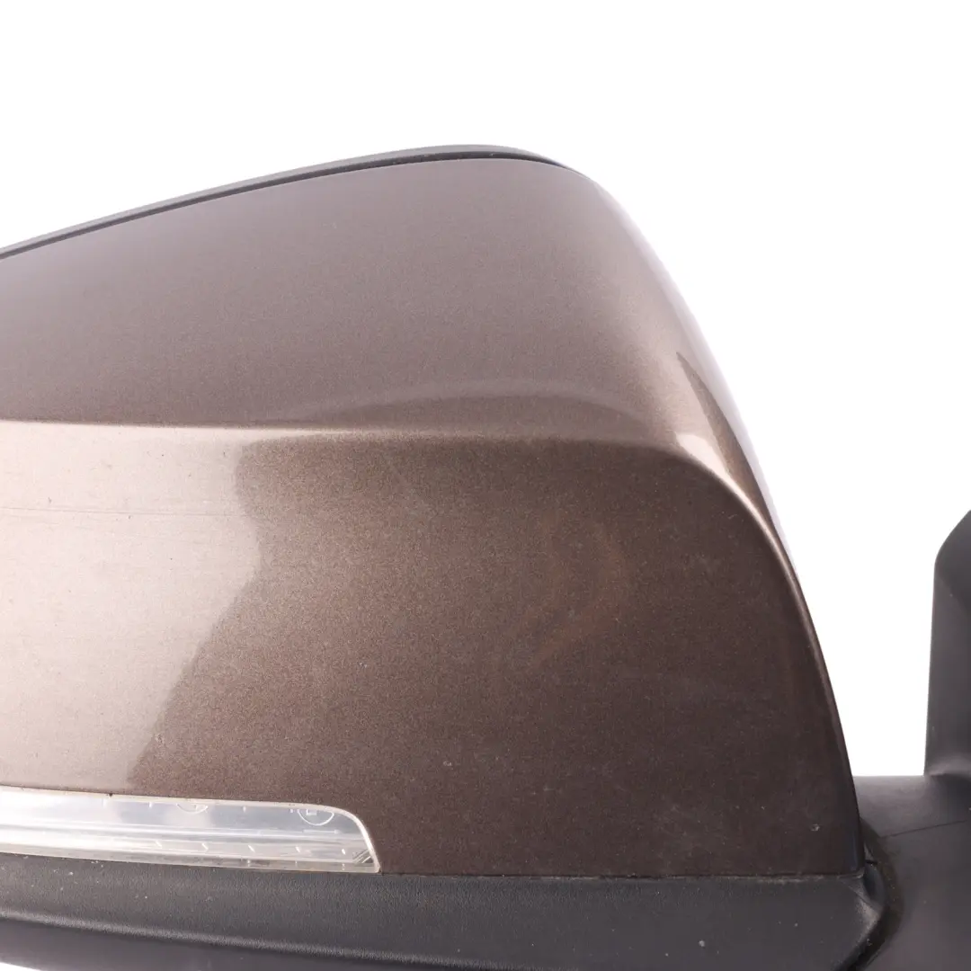 Door Wing Mirror Heated Memory 5 Pins Right O/S Sparkling Bronze B06 to BMW X1 E84 with Part number 7307188 BMW X1 E84 Door Wing Mirror Heated Memory 5 Pins Right O/S Sparkling Bronze B06 - SKU RHD-7307188-SPB - Part number 7307188