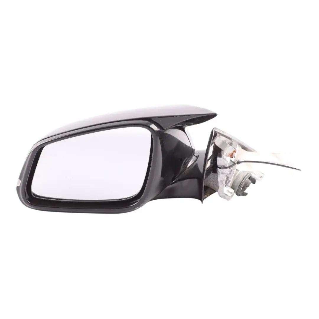  Wing Mirror BMW F30 F31 Heated Door Left N/S Outside 6 Pins Black - SKU RHD-7345659-BLK2 - Part number 7345659