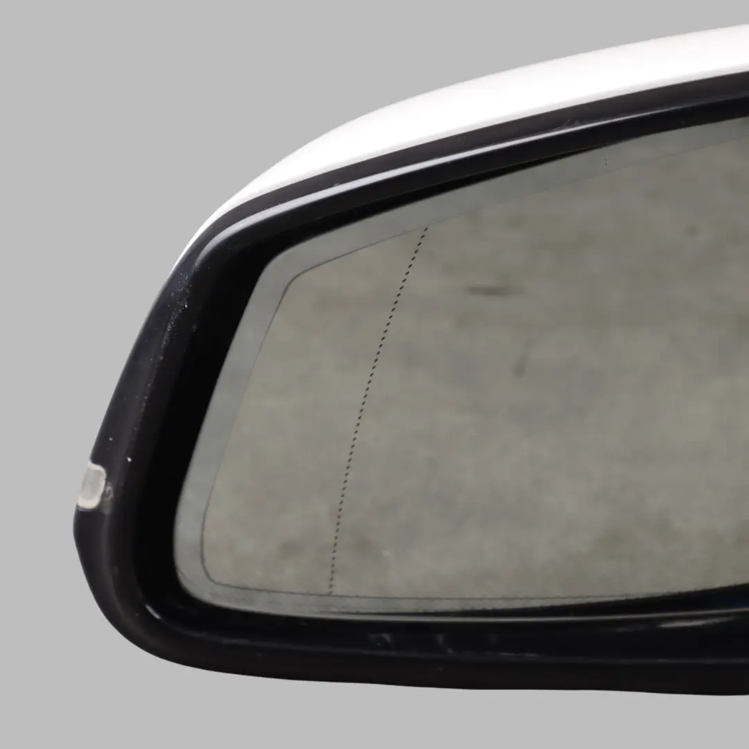 BMW F30 F31 LCI Wing Mirror Outside Heated Left N/S 5 Pins Alpine White - 300 - SKU RHD-7345679-AW - Part number 7345679