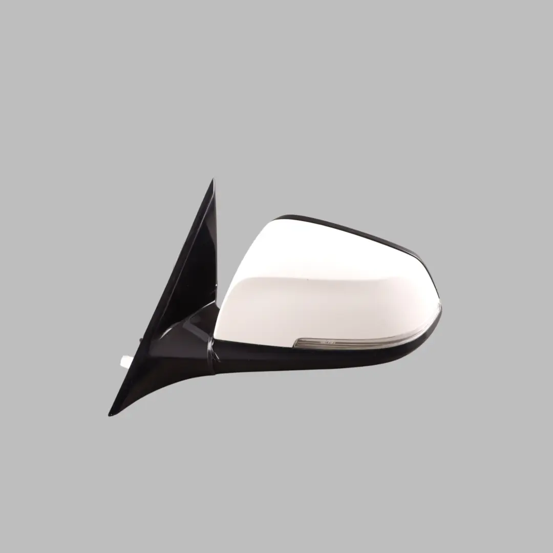 Wing Mirror Outside Heated Left N/S 5 Pins Alpine White - 300 to BMW F30 F31 LCI with Part number 7345679 BMW F30 F31 LCI Wing Mirror Outside Heated Left N/S 5 Pins Alpine White - 300 - SKU RHD-7345679-AW - Part number 7345679