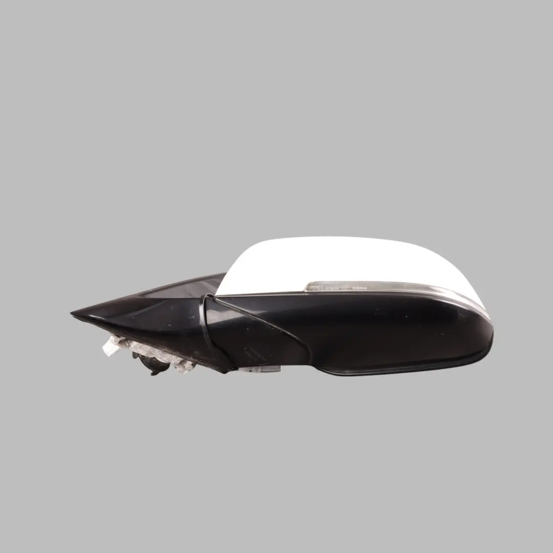  Wing Mirror BMW F30 F31 LCI Outside Heated Left N/S 5 Pins Alpine White - 300 - SKU RHD-7345679-AW - Part number 7345679