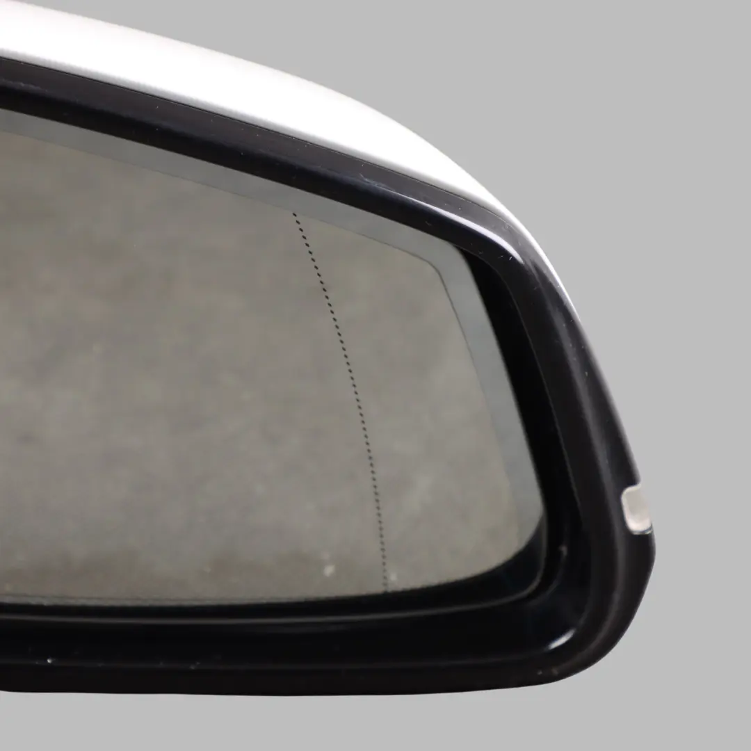 BMW F30 F31 Wing Mirror M Sport Heated Right O/S 5 Pins Alpinweiss 3 - 300 - SKU RHD-7345680-AW - Part number 7345680