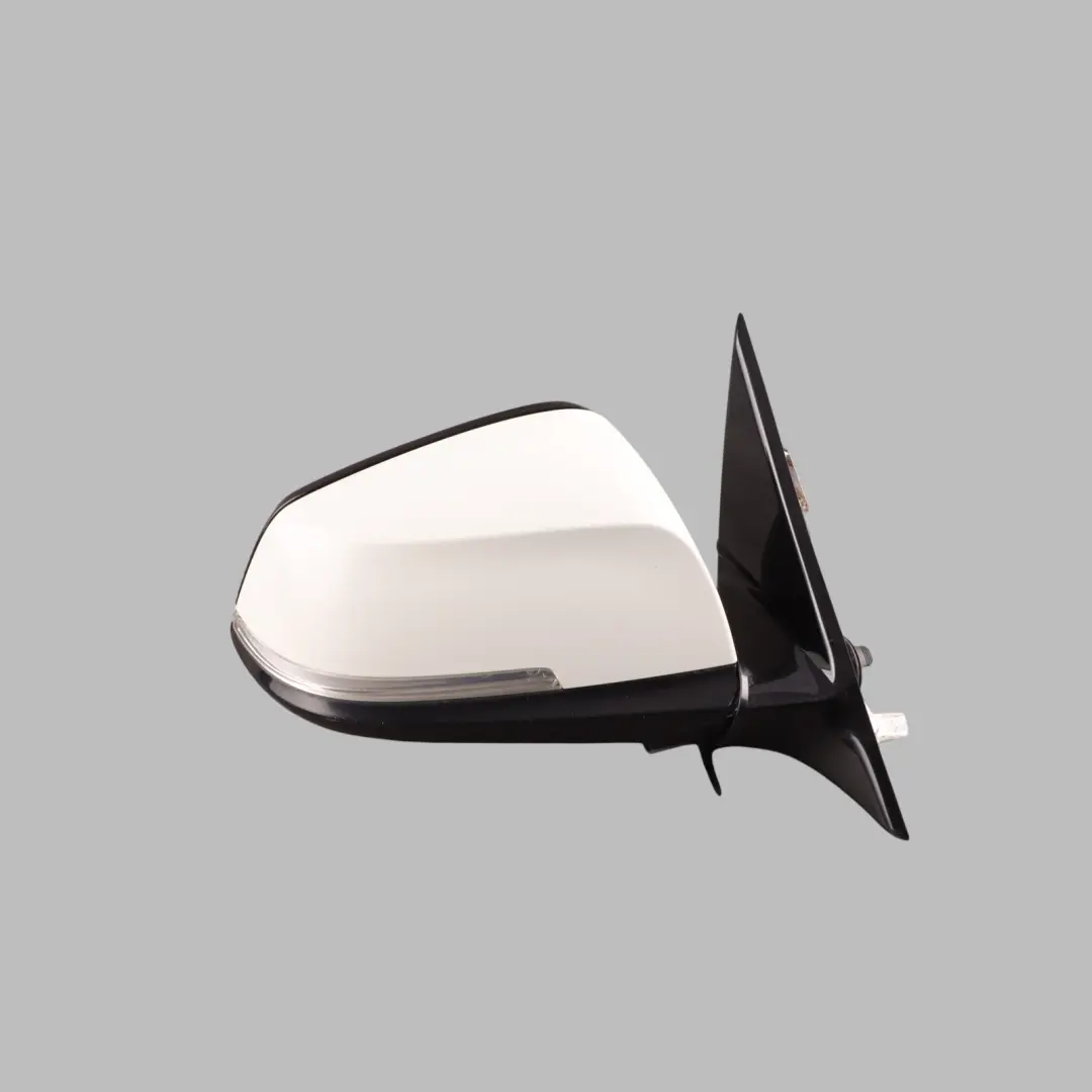 BMW F30 F31 Wing Mirror M Sport Heated Right O/S 5 Pins Alpinweiss 3 - 300 - SKU RHD-7345680-AW - Part number 7345680