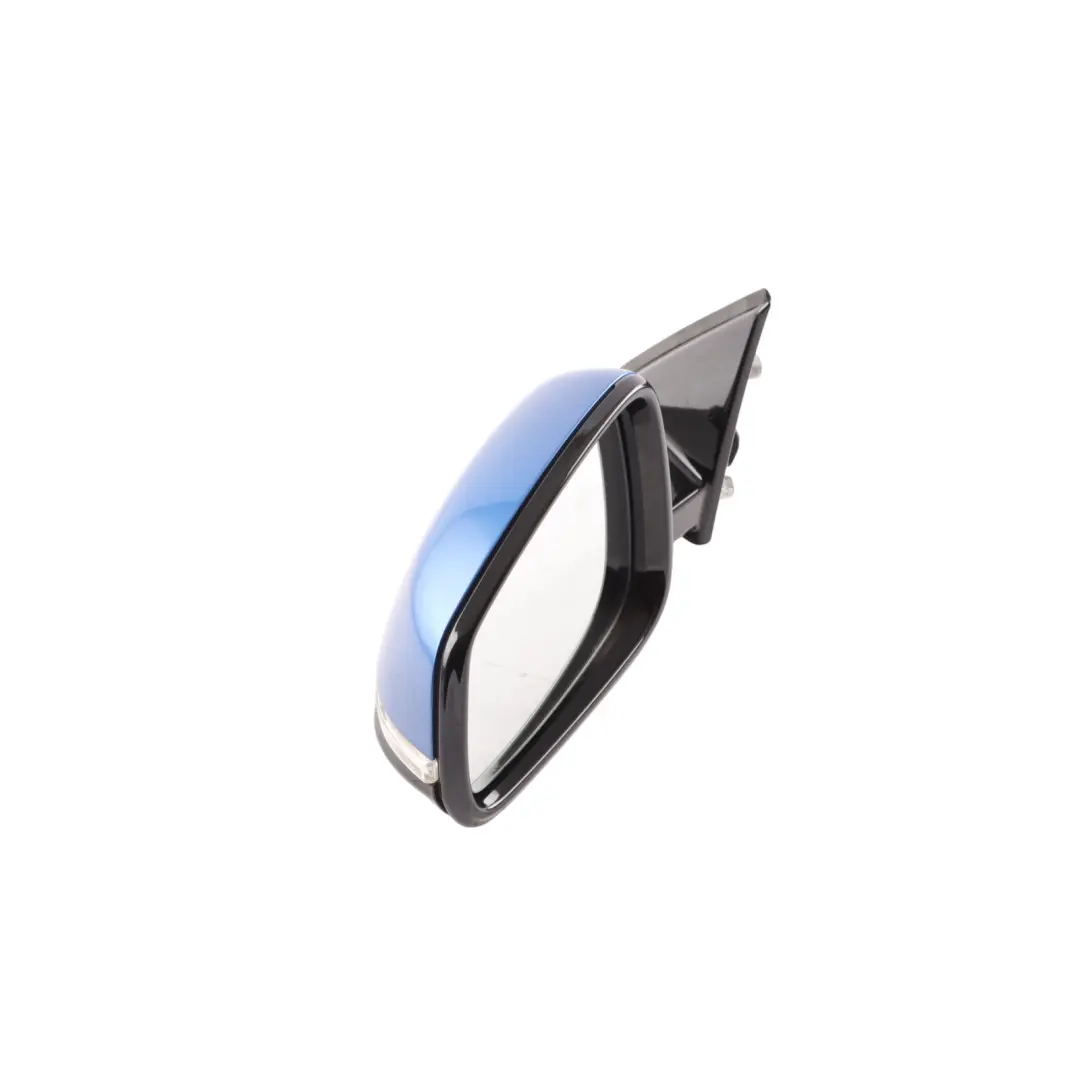 Wing Mirror High Gloss Left Door N/S 5 Pins Estoril Blau Metallic-B45 to BMW X1 F48 with Part number 7459827 BMW X1 F48 Wing Mirror High Gloss Left Door N/S 5 Pins Estoril Blau Metallic-B45 - SKU RHD-7459827-EB - Part number 7459827
