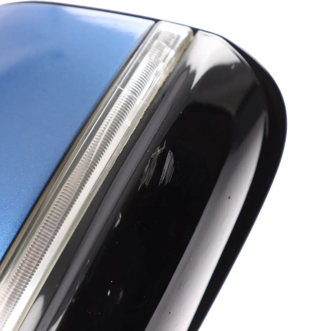 Wing Mirror High Gloss Left Door N/S 5 Pins Estoril Blau Metallic-B45 to BMW X1 F48 with Part number 7459827 BMW X1 F48 Wing Mirror High Gloss Left Door N/S 5 Pins Estoril Blau Metallic-B45 - SKU RHD-7459827-EB - Part number 7459827