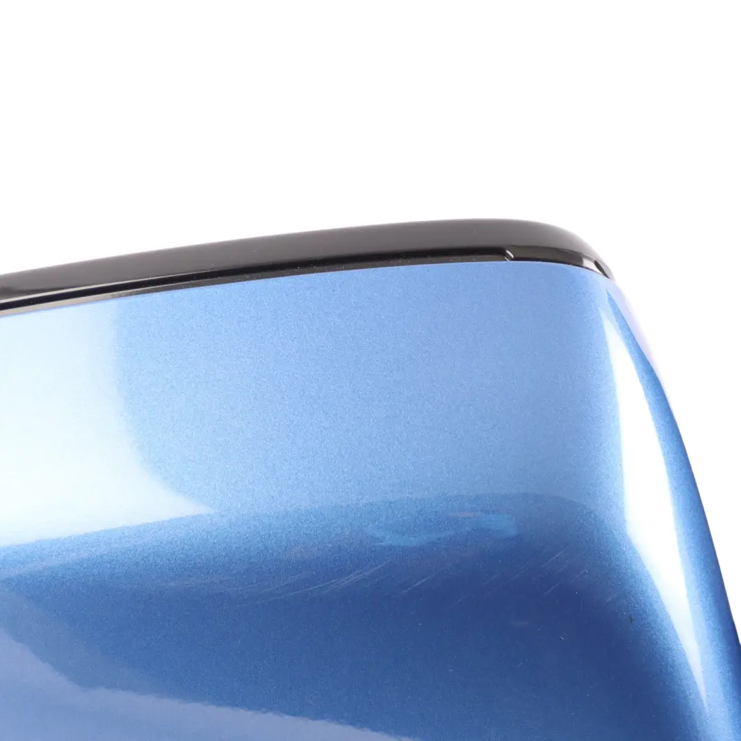 BMW X1 F48 Wing Mirror High Gloss Right O/S 5 Pins Estoril Blau Metallic - B45 - SKU RHD-7459828-EB - Part number 7459828