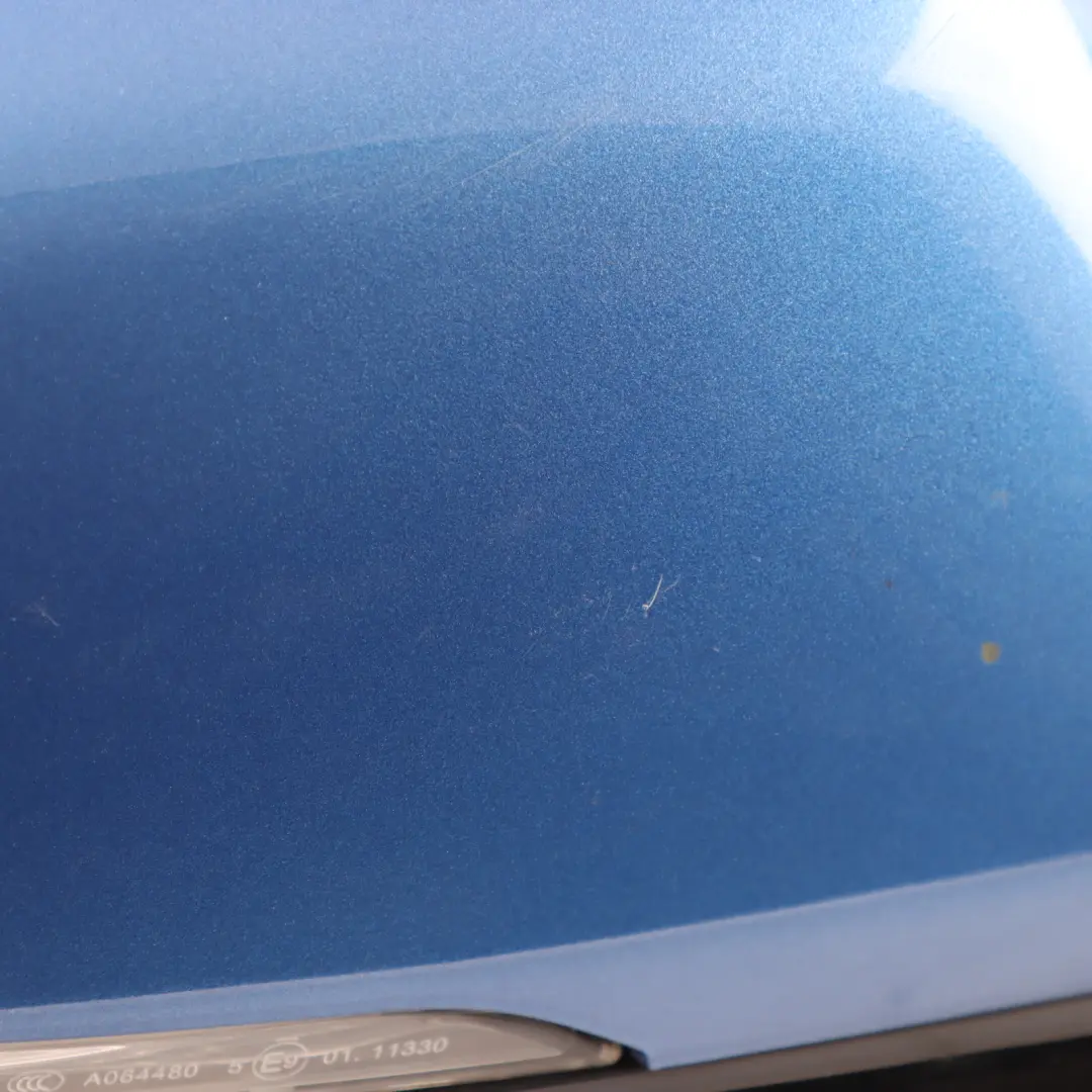 Wing Mirror High Gloss Right O/S 5 Pins Estoril Blau Metallic - B45 to BMW X1 F48 with Part number 7459828 BMW X1 F48 Wing Mirror High Gloss Right O/S 5 Pins Estoril Blau Metallic - B45 - SKU RHD-7459828-EB - Part number 7459828