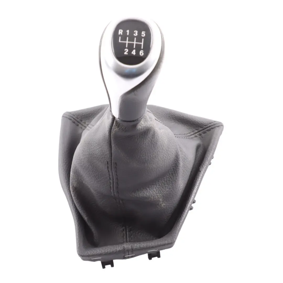 BMW F20 F21 F30 F31 Shift Gear Knob Cover Leather 6-speed Pearlglanz - SKU RHD-7596085-1 - Part number 7596085