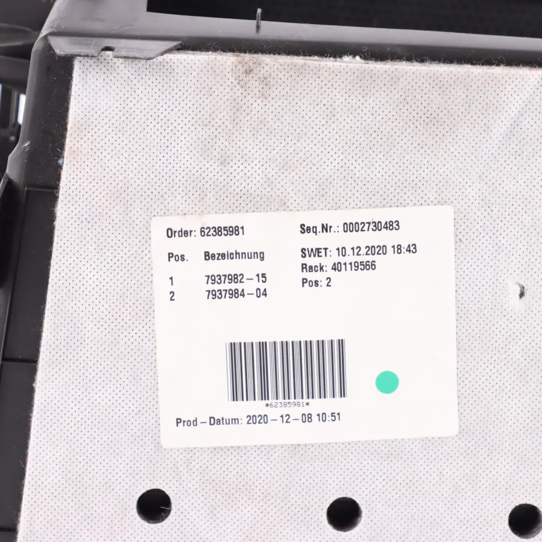 Glove Box BMW F40 F44 Glove Box Dashboard Storage Black to with Part number 7937982 Glove Box BMW F40 F44 Glove Box Dashboard Storage Black - SKU RHD-7937982-1 - Part number 7937982