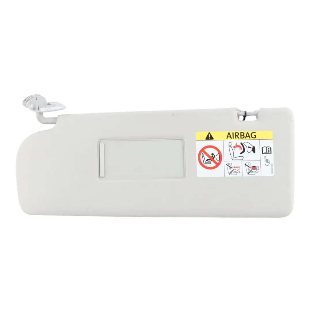 Volkswagen Sharan 7N Sun Visor Panel Mirror Pearl Grey Left N/S 7M3857551AA - SKU RHD-7M3857551T - Part number 7M3857551T