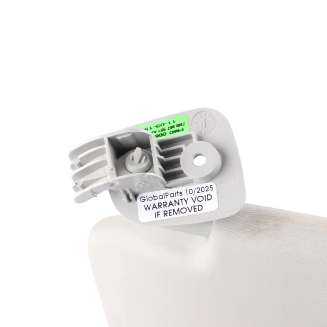 7N Sun Visor Panel Mirror Pearl Grey Left N/S 7M3857551AA to Volkswagen Sharan with Part number 7M3857551T Volkswagen Sharan 7N Sun Visor Panel Mirror Pearl Grey Left N/S 7M3857551AA - SKU RHD-7M3857551T - Part number 7M3857551T