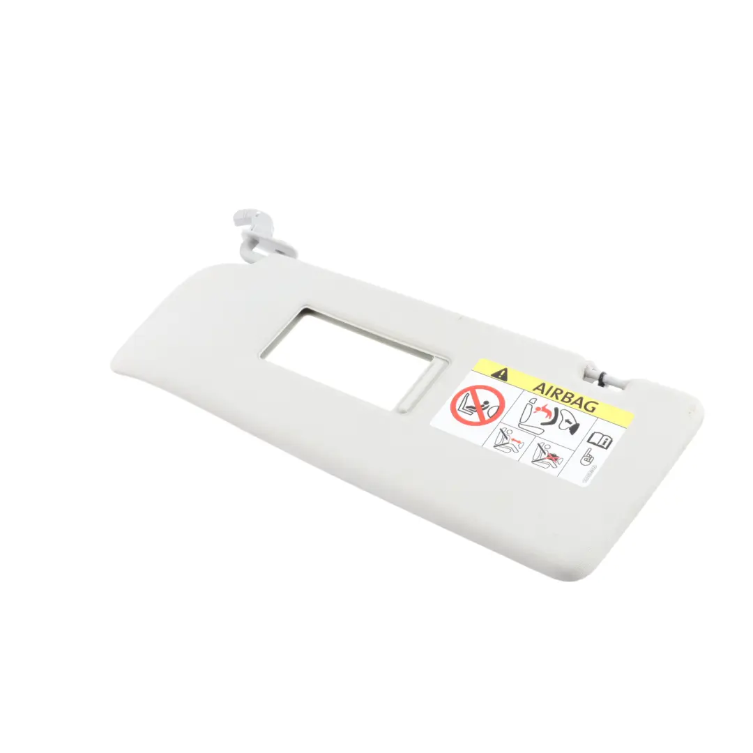 Volkswagen Sharan 7N Sun Visor Panel Mirror Pearl Grey Left N/S 7M3857551AA - SKU RHD-7M3857551T - Part number 7M3857551T