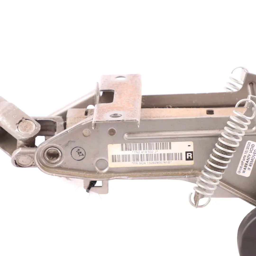 Volkswagen Sharan 7N Steering Column Adjustable Shaft Tube - SKU RHD-7N2419502N - Part number 7N2419502N