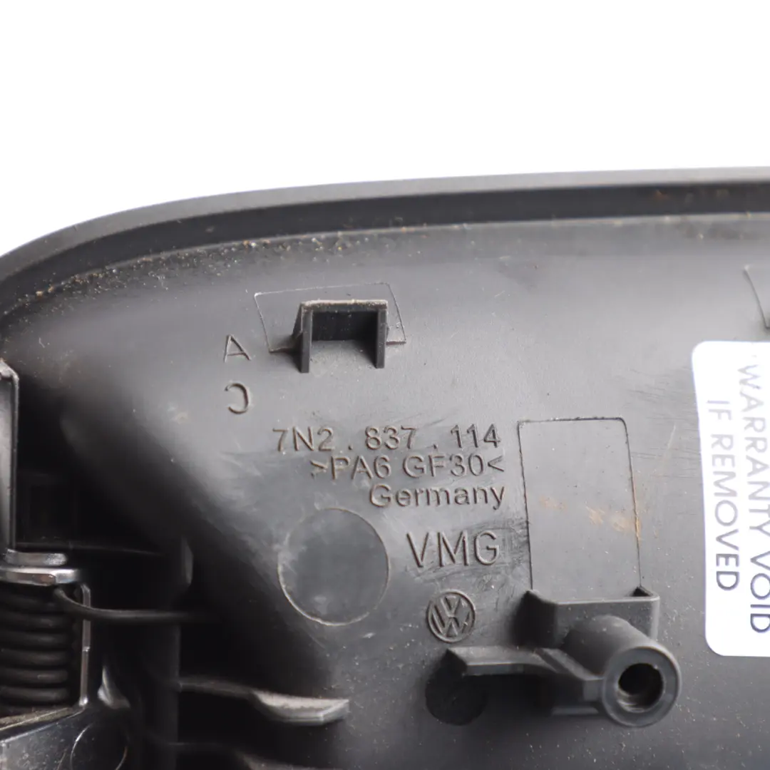 Volkswagen VW Sharan 7N Inner Door Handle Actuator Front Right O/S - SKU RHD-7N2837114D - Part number 7N2837114D