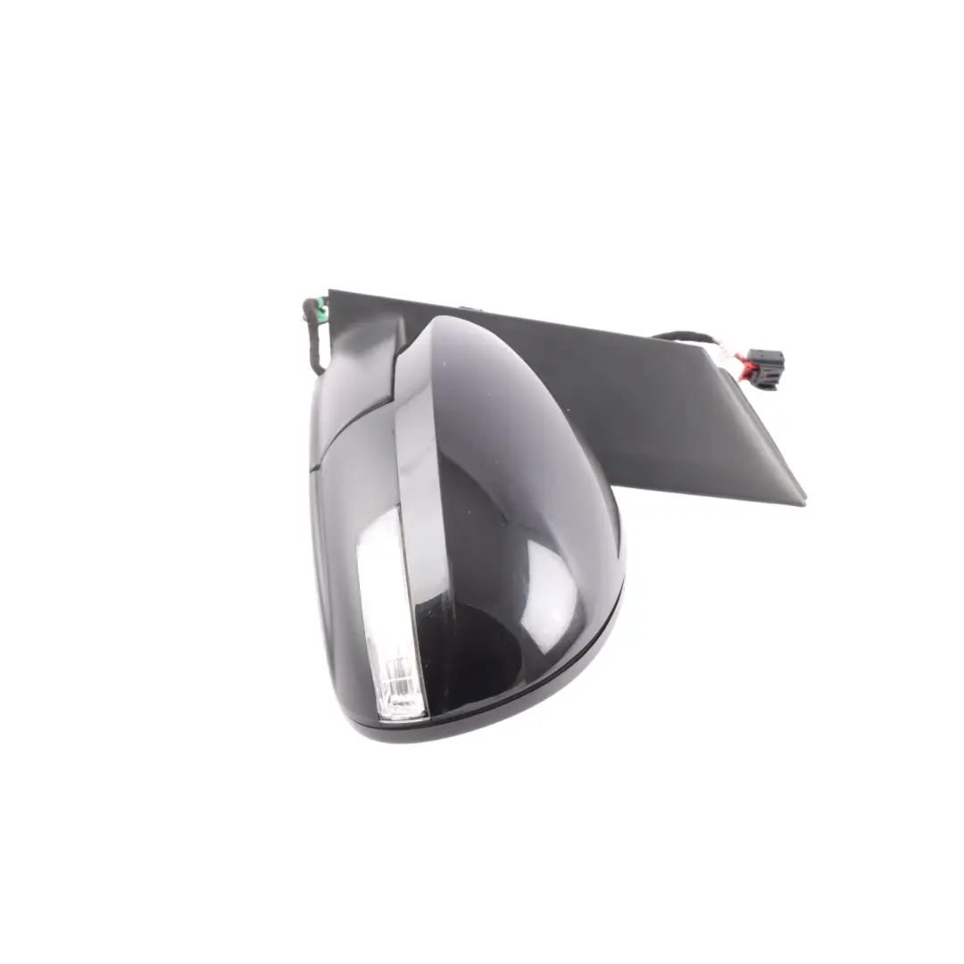 Mk2 7N Door Wing Mirror Electrical Left N/S Deep Black C9X to VW Volkswagen Sharan with Part number 7N2857507AE VW Volkswagen Sharan Mk2 7N Door Wing Mirror Electrical Left N/S Deep Black C9X - SKU RHD-7N2857507AE-DBL - Part number 7N2857507AE