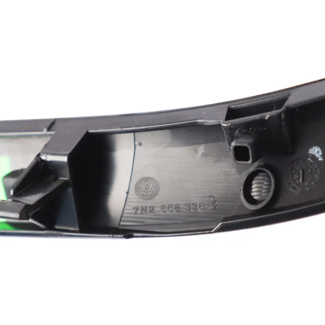 VW Volkswagen Sharan 7N Dashboard Hazard Switch Trim Strip Cover - SKU RHD-7N2858336B - Part number 7N2858336B