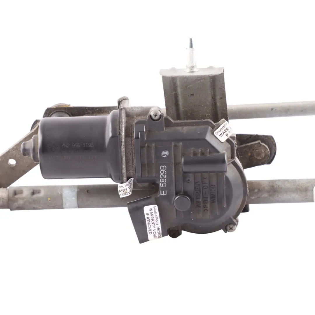 Volkswagen VW Sharan 7N Windscreen Wiper Linkage Motor System - SKU RHD-7N2955023B - Part number 7N2955023B