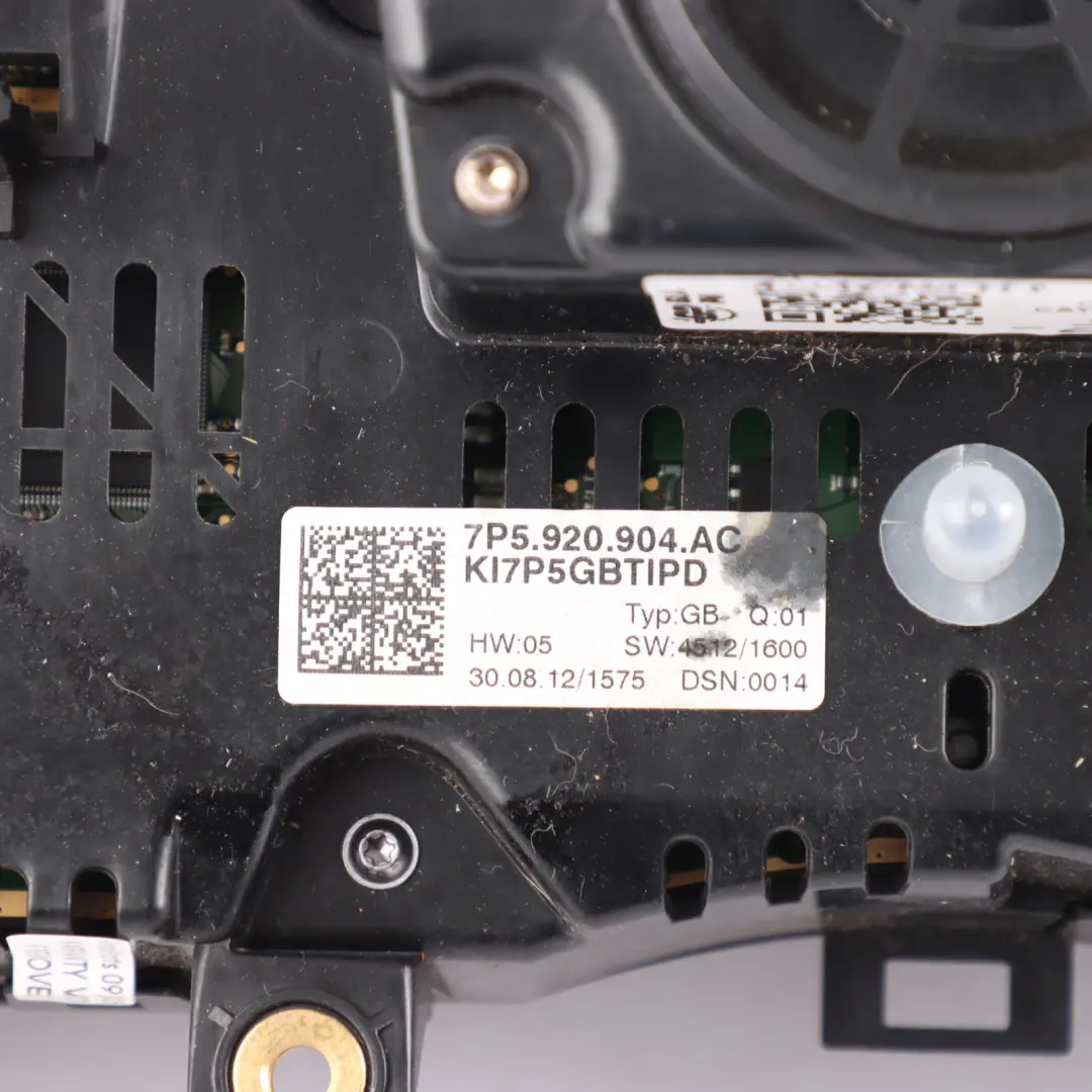 Porsche Cayenne 92A Instrument Cluster Speedometer Diesel Automatic - SKU RHD-7P5920904AC - Part number 7P5920904AC