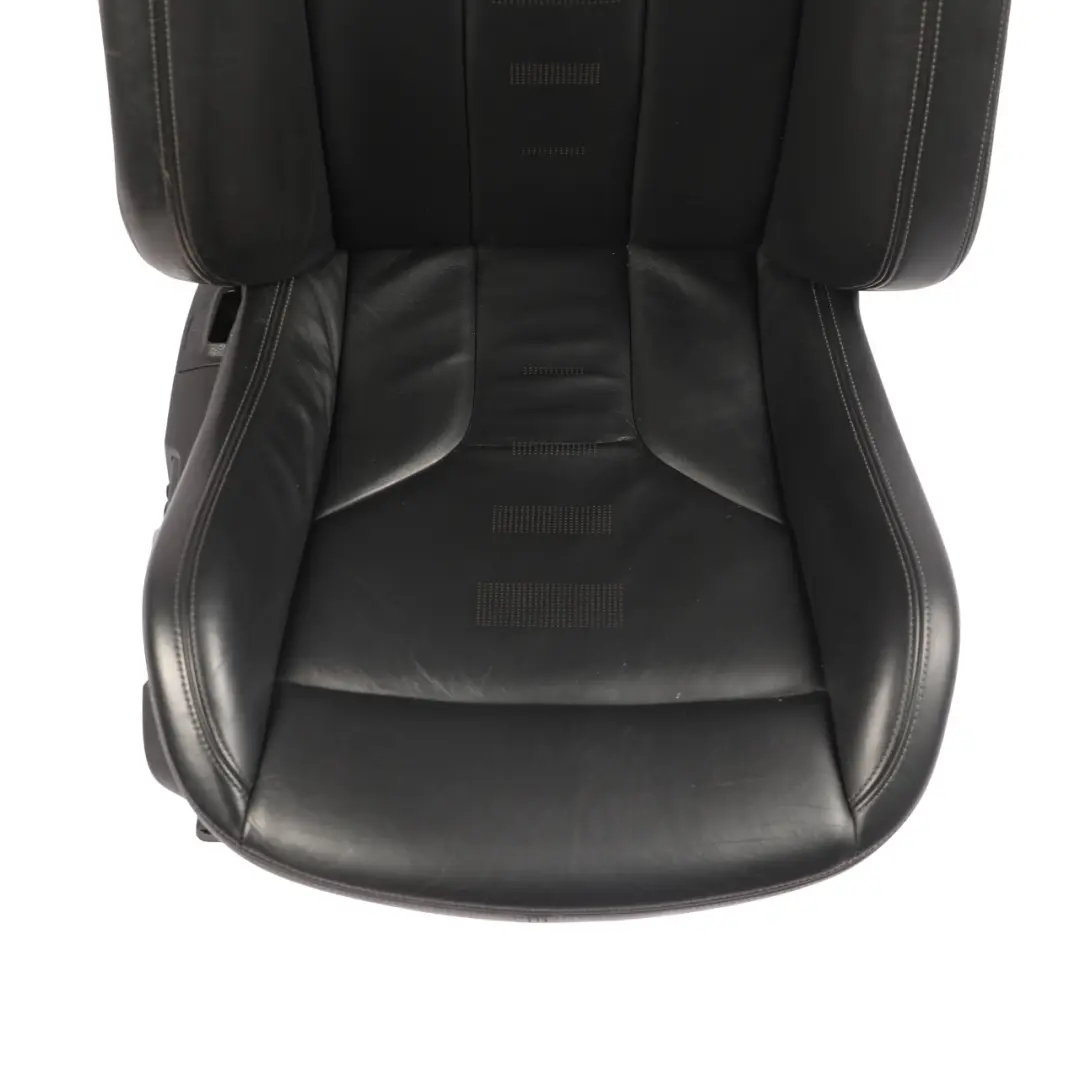 BMW F82 M4 M Sport Front Heated Black Leather Seat Memory Electric Right O/S - SKU RHD-8058276-1 - Part number 8058276