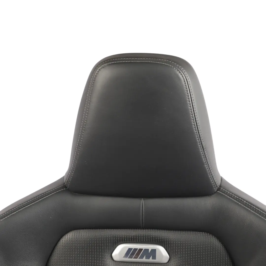 BMW F82 M4 M Sport Front Heated Black Leather Seat Memory Electric Right O/S - SKU RHD-8058276-1 - Part number 8058276