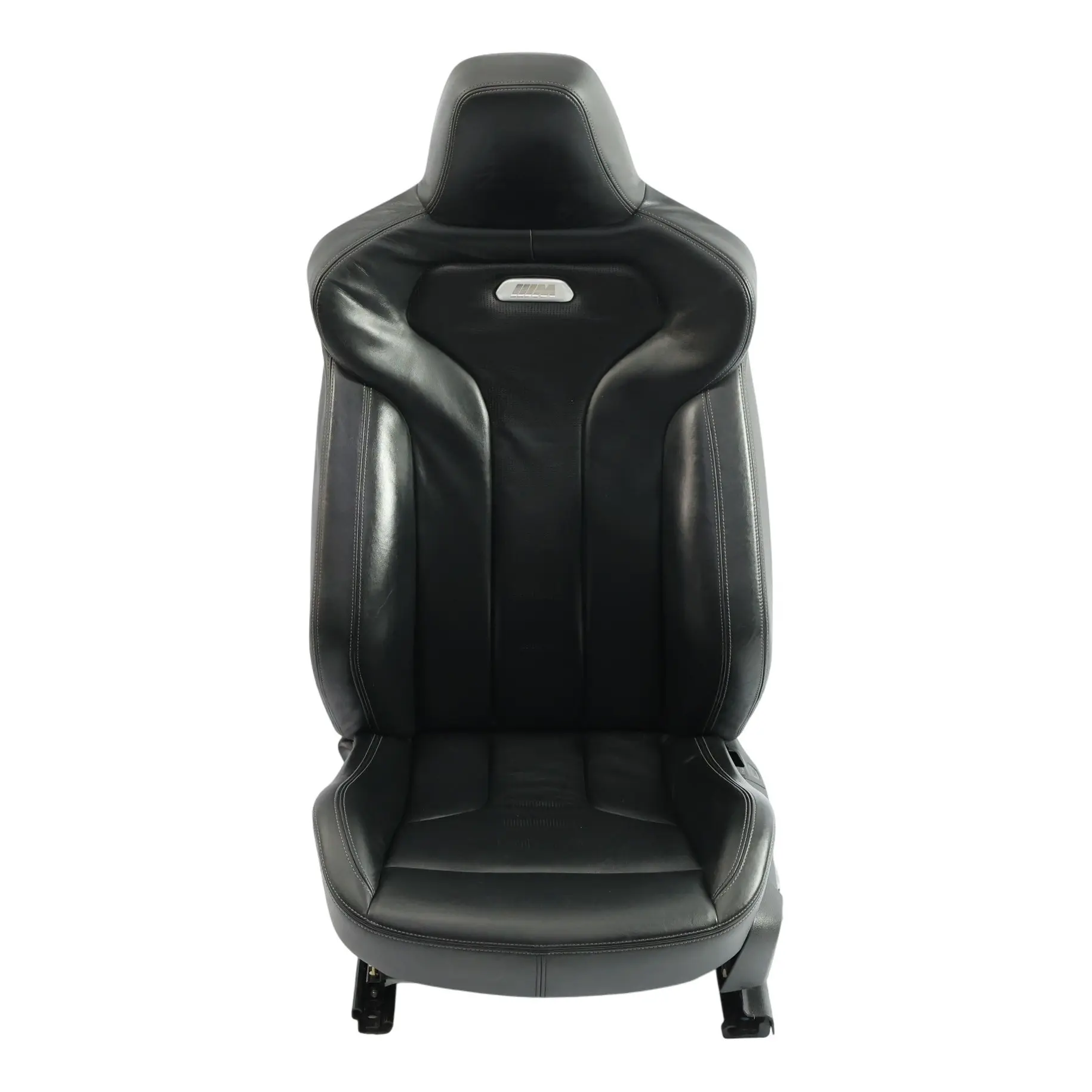 BMW F82 M4 M Sport Asiento Delantero Calefactable Izquierdo Cuero Negro Memoria