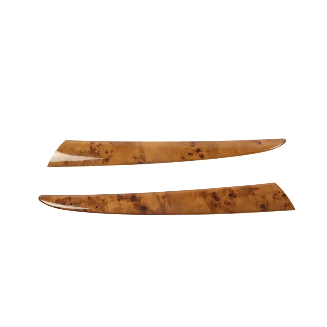 BMW X5 E53 Set Decor Strip Dashboard Dash Trim Cover Poplar Wood Dunkel - SKU RHD-8260838 - Part number 8260838