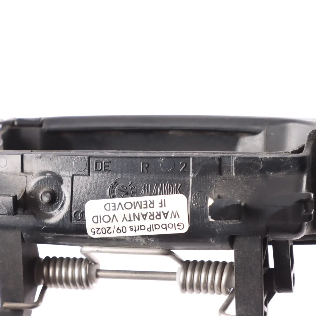 Door Handle Front Right O/S Grab Outside - Phantom Black - Z9Y to Audi A3 8P with Part number 8E2837208 Audi A3 8P Door Handle Front Right O/S Grab Outside - Phantom Black - Z9Y - SKU RHD-8E2837208-PHB - Part number 8E2837208