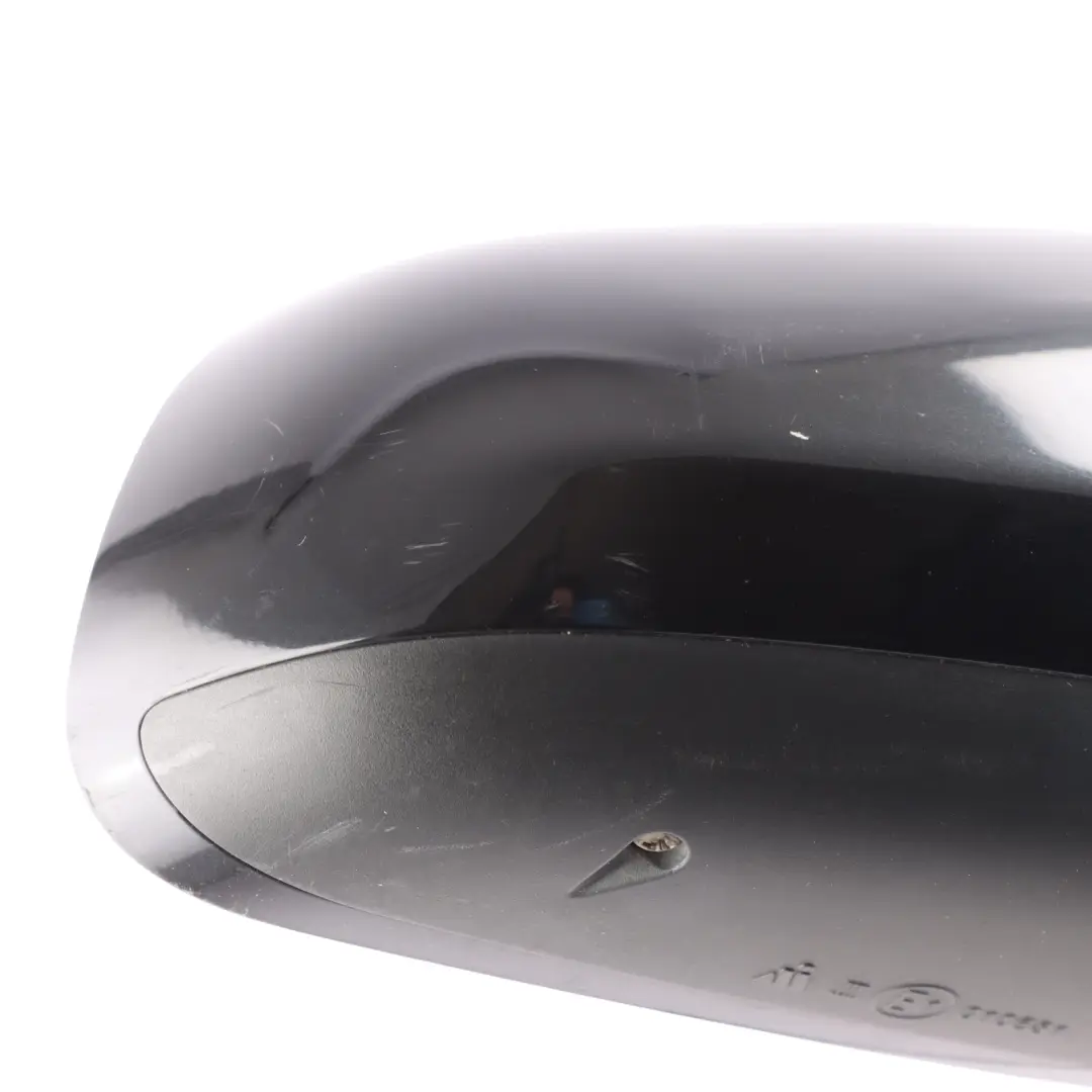 Audi A4 B7 Door Wing Mirror Right O/S Outside Phantom Black Z9Y - SKU RHD-8E2858532AA-PHB - Part number 8E2858532AA