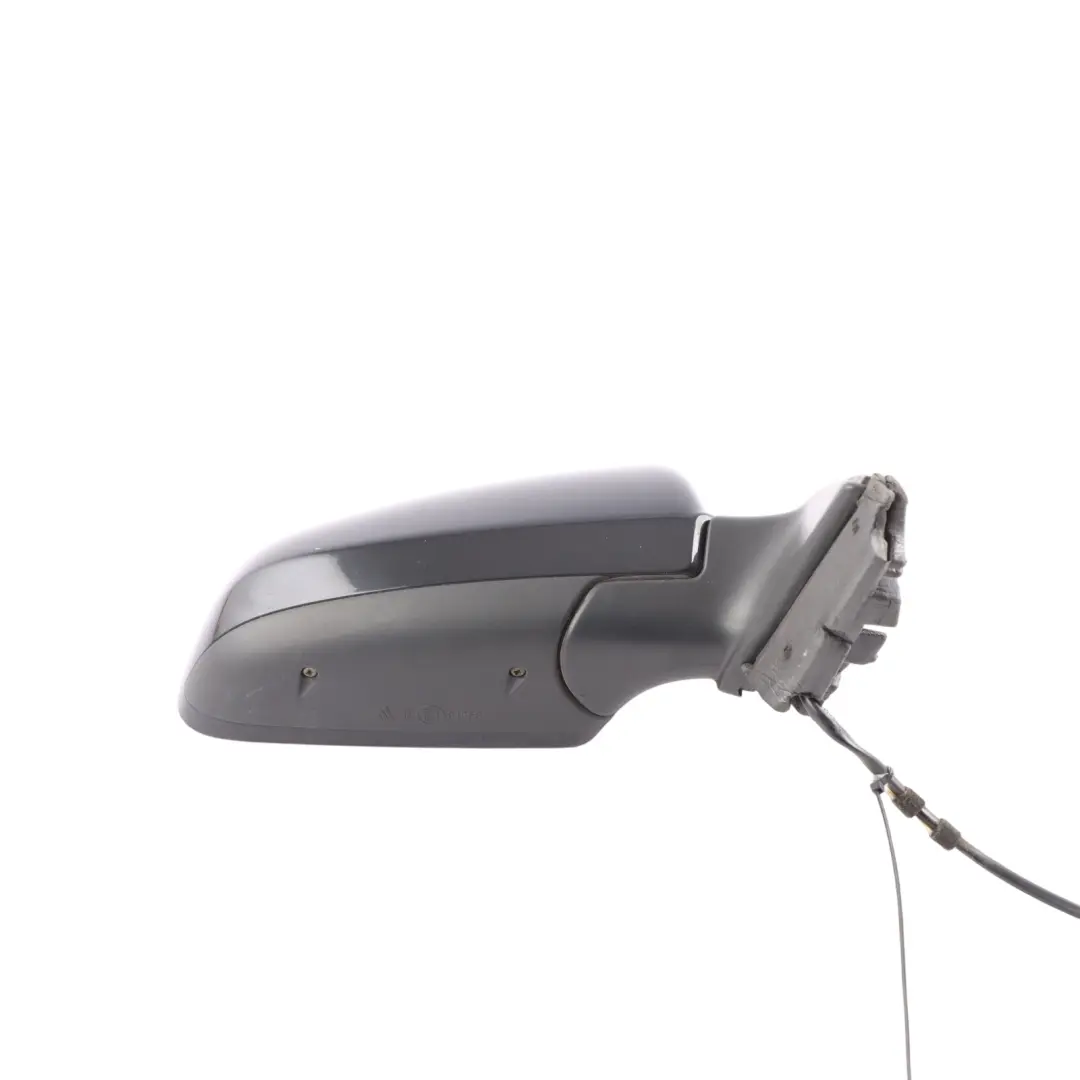 Audi A4 B7 Door Wing Mirror Right O/S Outside Phantom Black Z9Y - SKU RHD-8E2858532AA-PHB - Part number 8E2858532AA