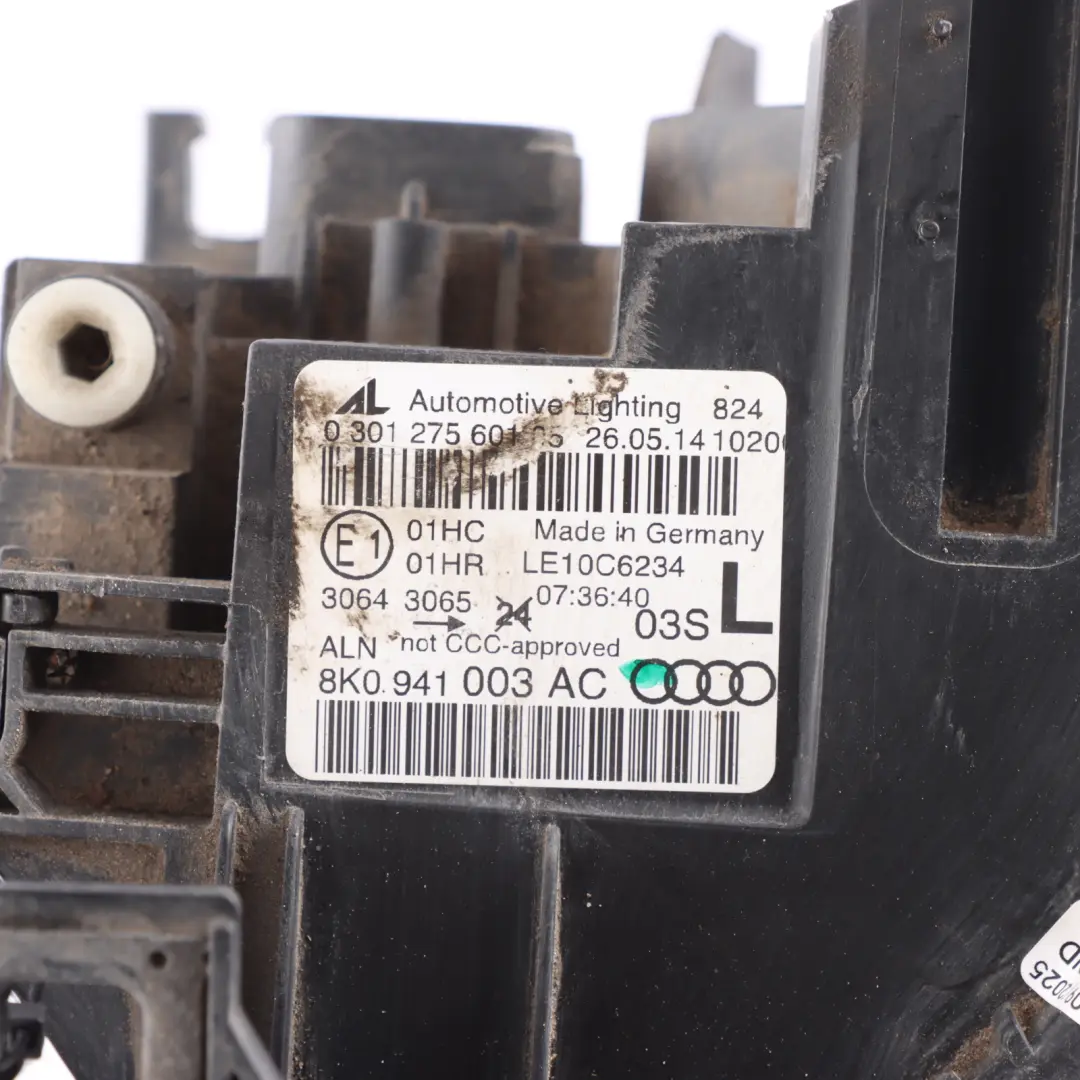 Audi A4 B8 Front Lamp Headlight Halogen Left N/S Passenger Side - SKU RHD-8K0941003AC - Part number 8K0941003AC