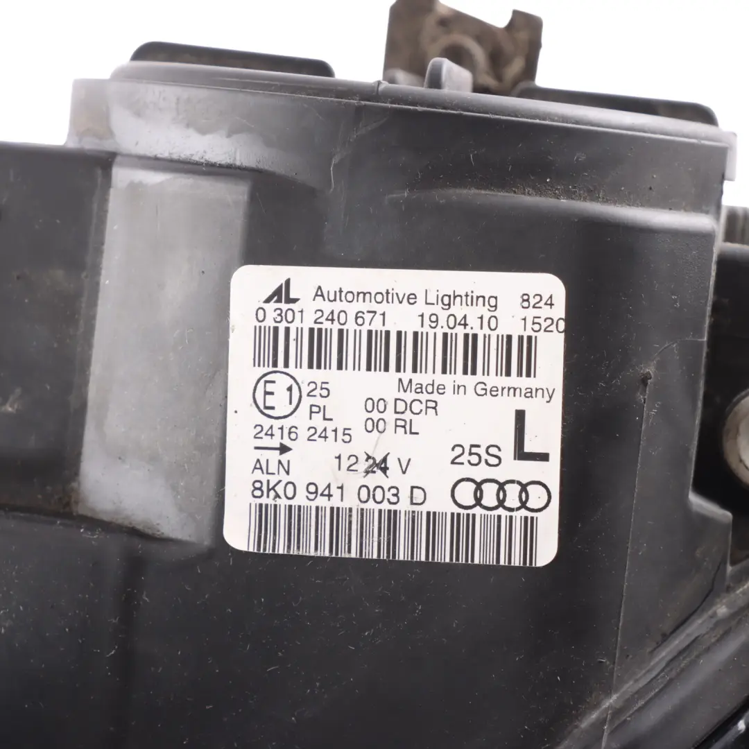 Audi A4 B8 Headlight Headlamp Xenon Light Lamp Front Left N/S - SKU RHD-8K0941003D - Part number 8K0941003D