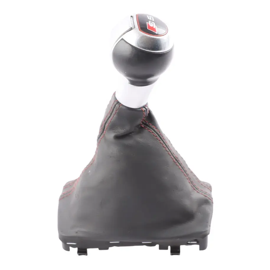 Audi S5 8T Gear Shifter Selector Lever Handle Knob DSG Leather - SKU RHD-8K2713139K - Part number 8K2713139K
