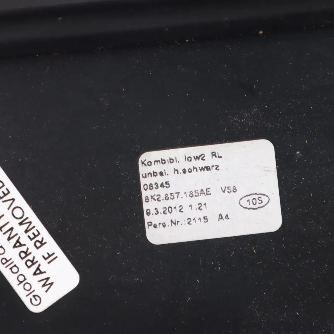 Audi A4 B8 Dashboard Instrument Cluster Surround Cover Trim Panel 8K2857185AE - SKU RHD-8K2857185AP - Part number 8K2857185AP