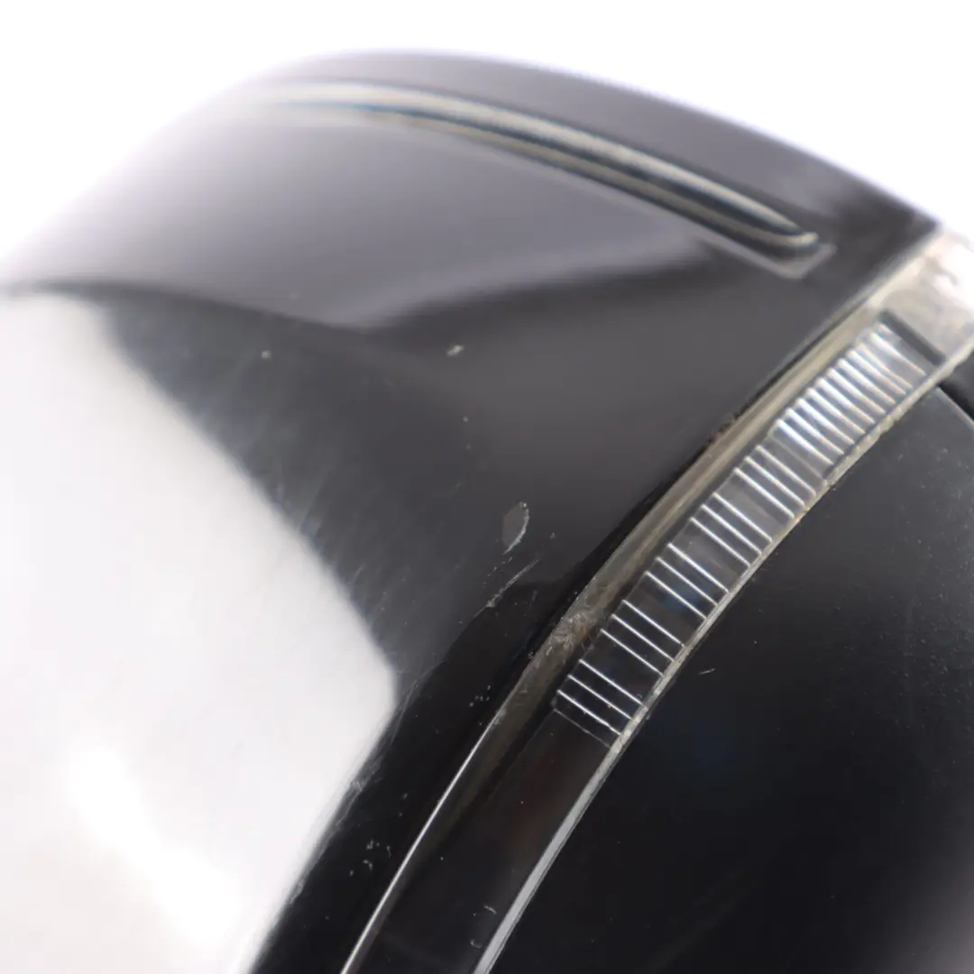 Audi A4 B8 Door Mirror Wing Electric Left N/S Brilliant Black Y9B - SKU RHD-8K2857409AF-BBL - Part number 8K2857409AF