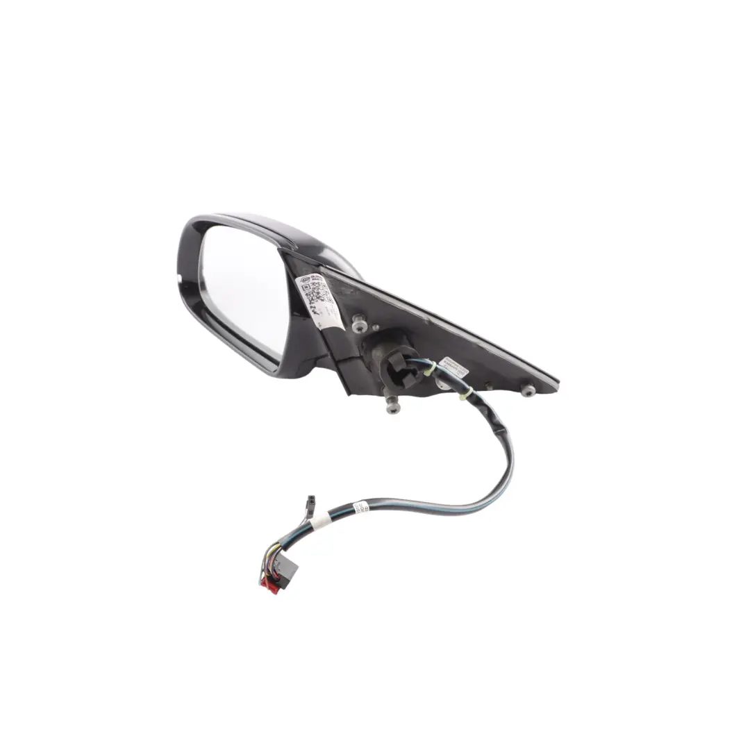 Audi A4 B8 Door Mirror Wing Electric Left N/S Brilliant Black Y9B - SKU RHD-8K2857409AF-BBL - Part number 8K2857409AF