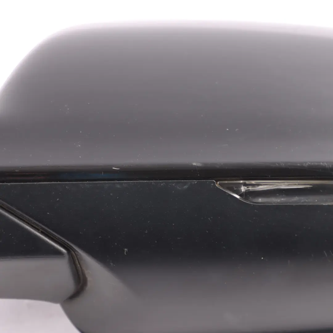 Audi A4 B8 Door Mirror Wing Electric Left N/S Brilliant Black Y9B - SKU RHD-8K2857409AF-BBL - Part number 8K2857409AF