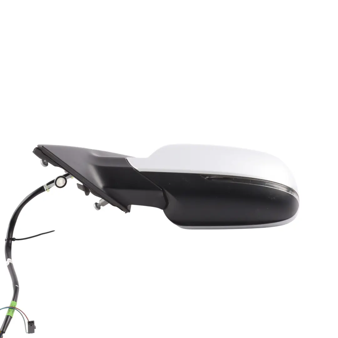 Door Mirror Wing Electric Left N/S Ice Silver Metallic - X7W to Audi A4 B8 with Part number 8K2857409AF Audi A4 B8 Door Mirror Wing Electric Left N/S Ice Silver Metallic - X7W - SKU RHD-8K2857409AF-ICS1 - Part number 8K2857409AF