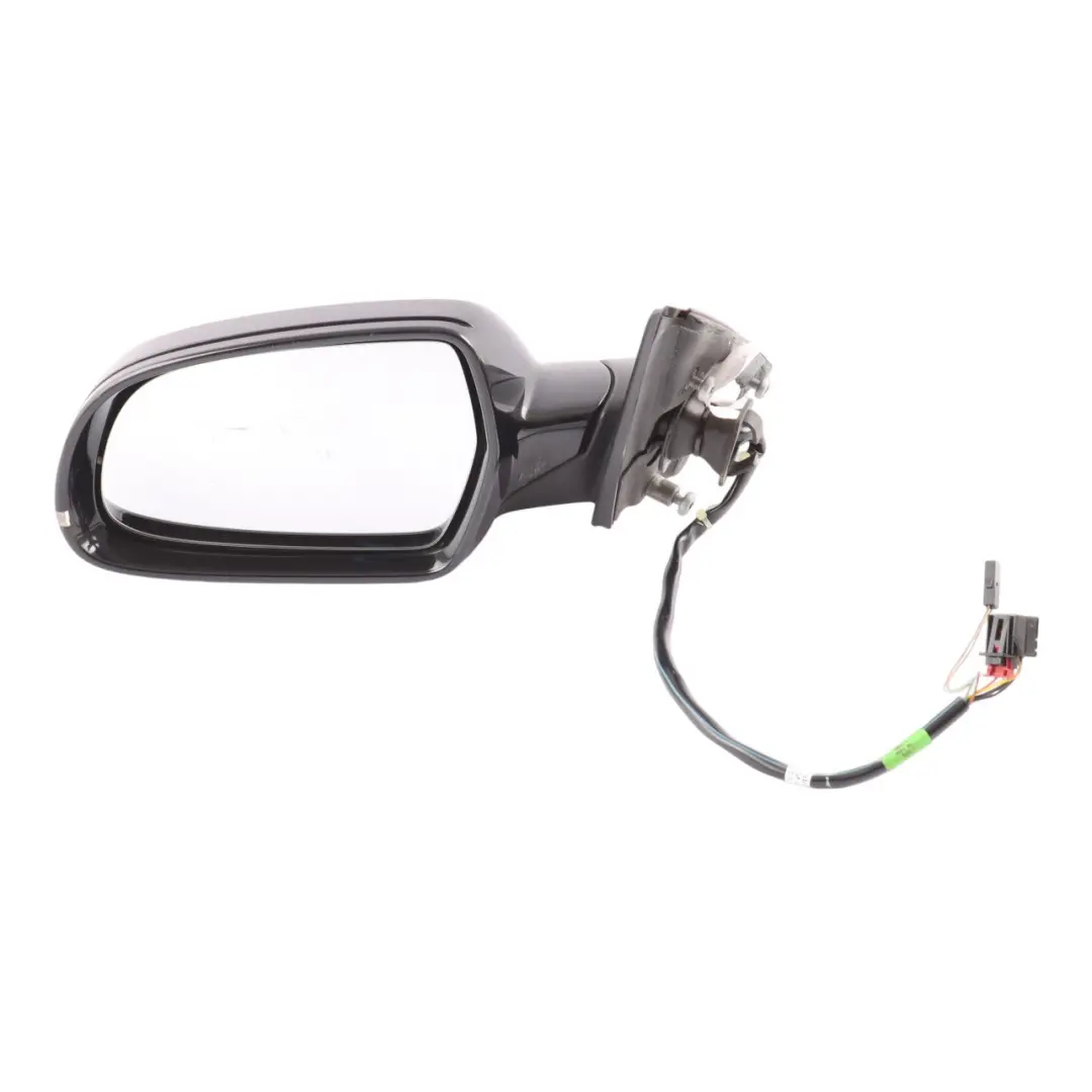 Audi A4 B8 Door Left N/S Mirror Wing Electric Phantom Black - LZ9Y - SKU RHD-8K2857409AF-PHB - Part number 8K2857409AF