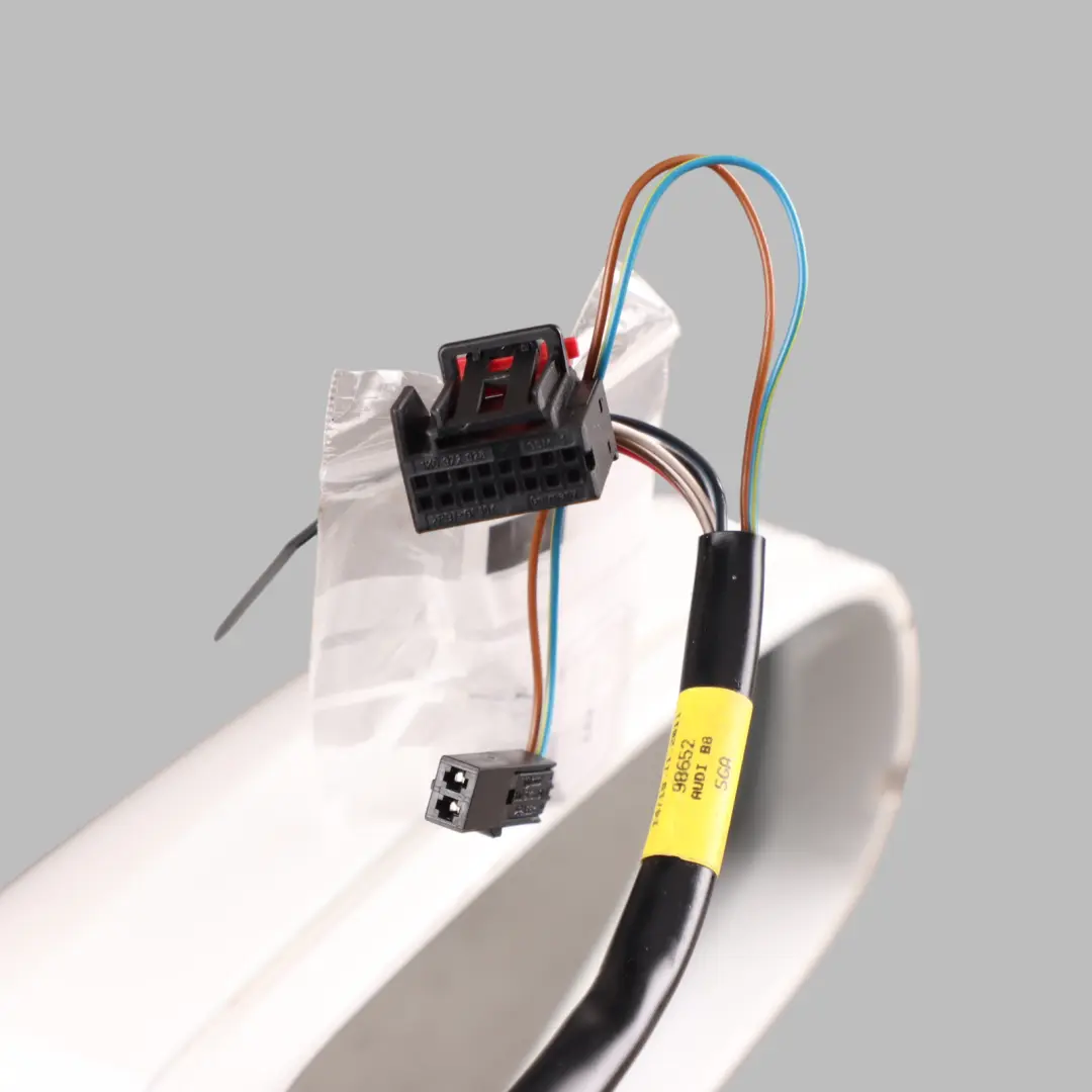 Mirror Wing Right O/S Door Ibis White - Y9C to Audi A4 B8 Electric with Part number 8K2857410AF Audi A4 B8 Electric Mirror Wing Right O/S Door Ibis White - Y9C - SKU RHD-8K2857410AF-IWH - Part number 8K2857410AF