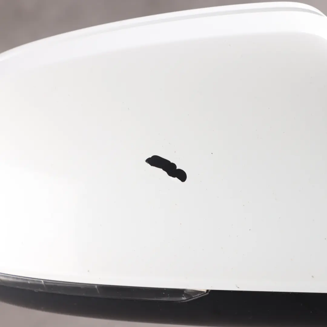 Audi A4 B8 Electric Mirror Wing Right O/S Door Ibis White - Y9C - SKU RHD-8K2857410AF-IWH - Part number 8K2857410AF
