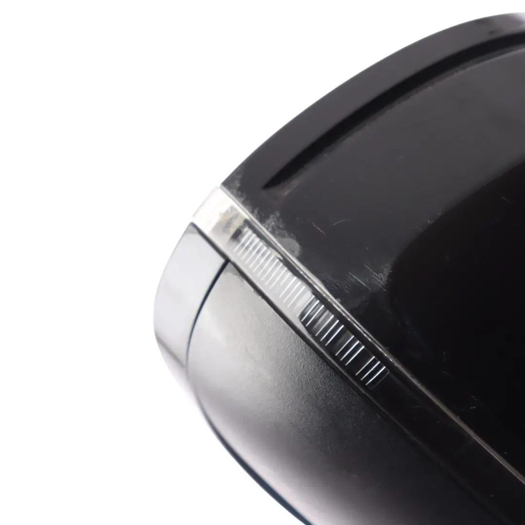 Audi A4 B8 Door Right O/S Mirror Wing Electric Phantom Black - LZ9Y 8K2857410AF - SKU RHD-8K2857410AF-PHB - Part number 8K2857410AF-PHB