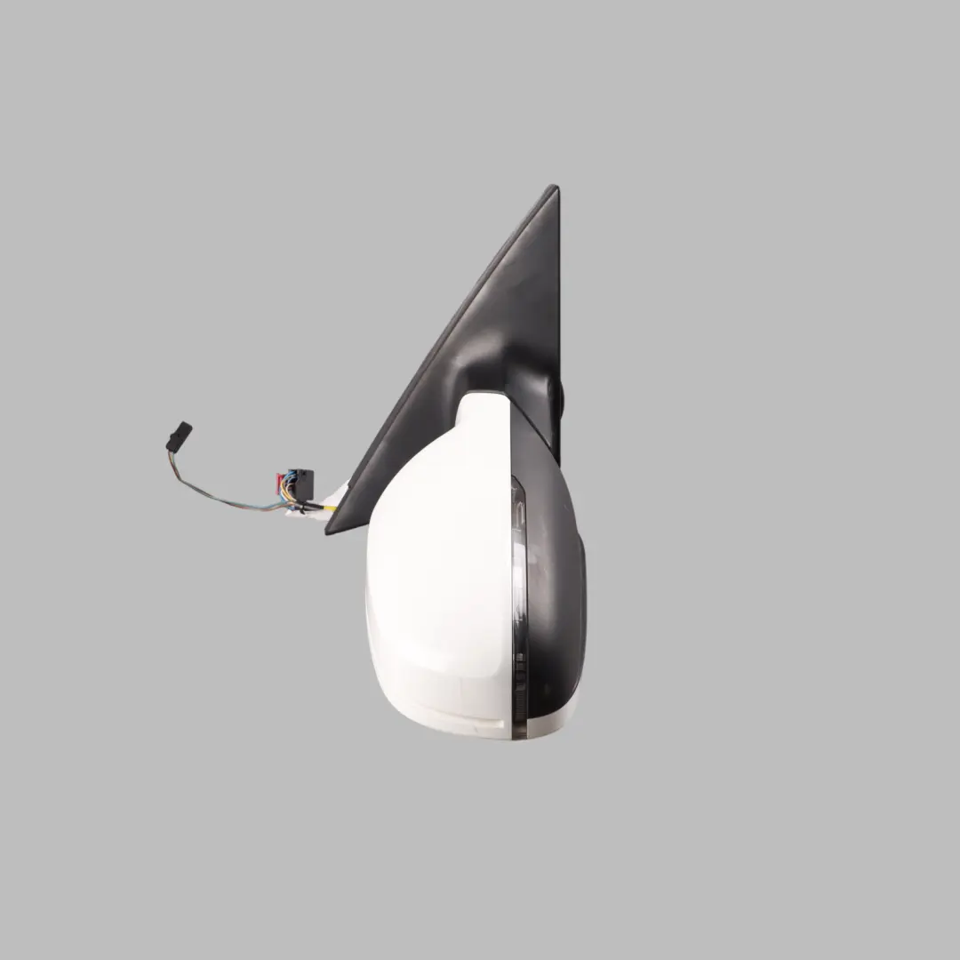 Audi A4 B8 Door Wing Mirror Electric Adjustment Right O/S Ibis White - Y9C - SKU RHD-8K2857410AH-IWH1 - Part number 8K2857410AH