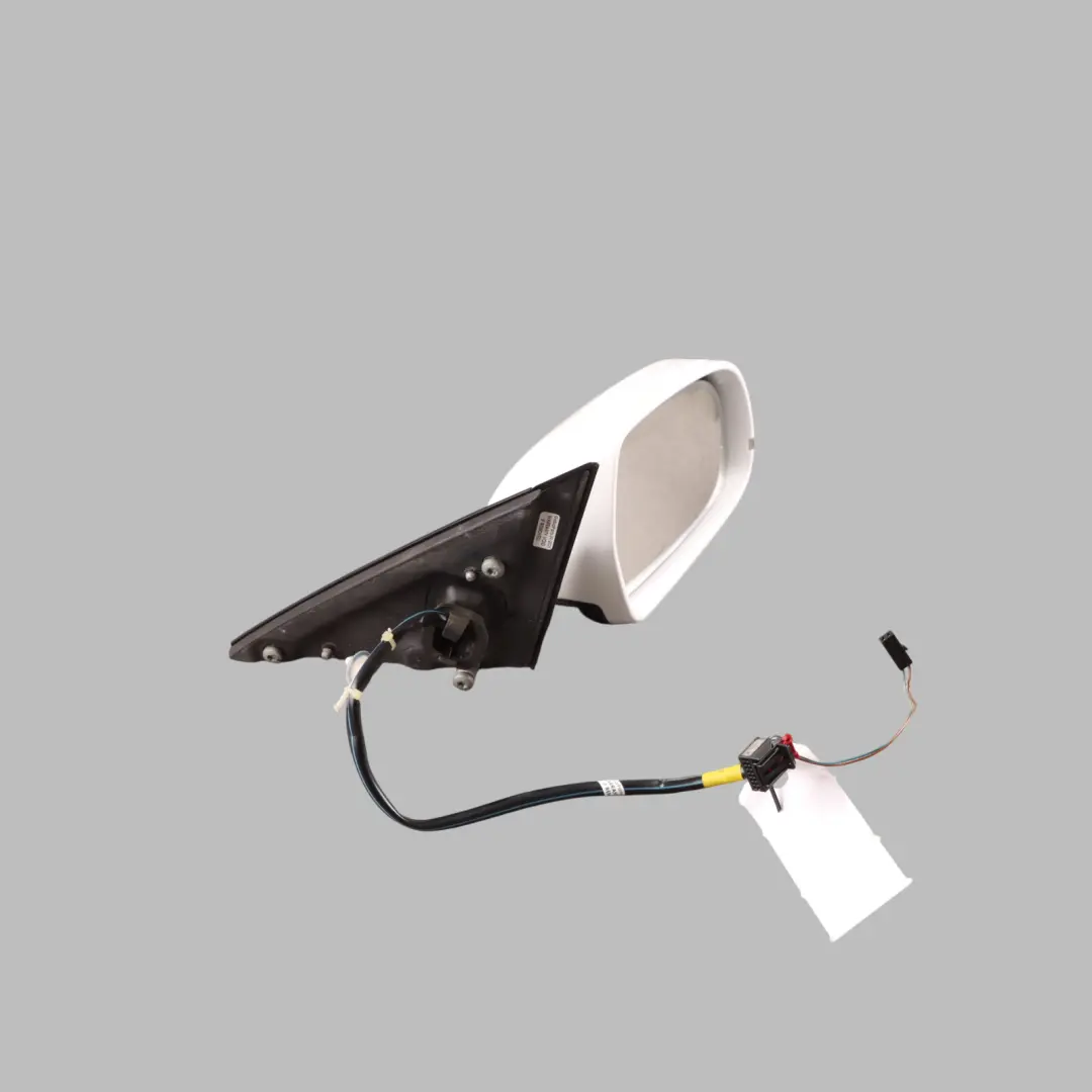 Audi A4 B8 Door Wing Mirror Electric Adjustment Right O/S Ibis White - Y9C - SKU RHD-8K2857410AH-IWH1 - Part number 8K2857410AH