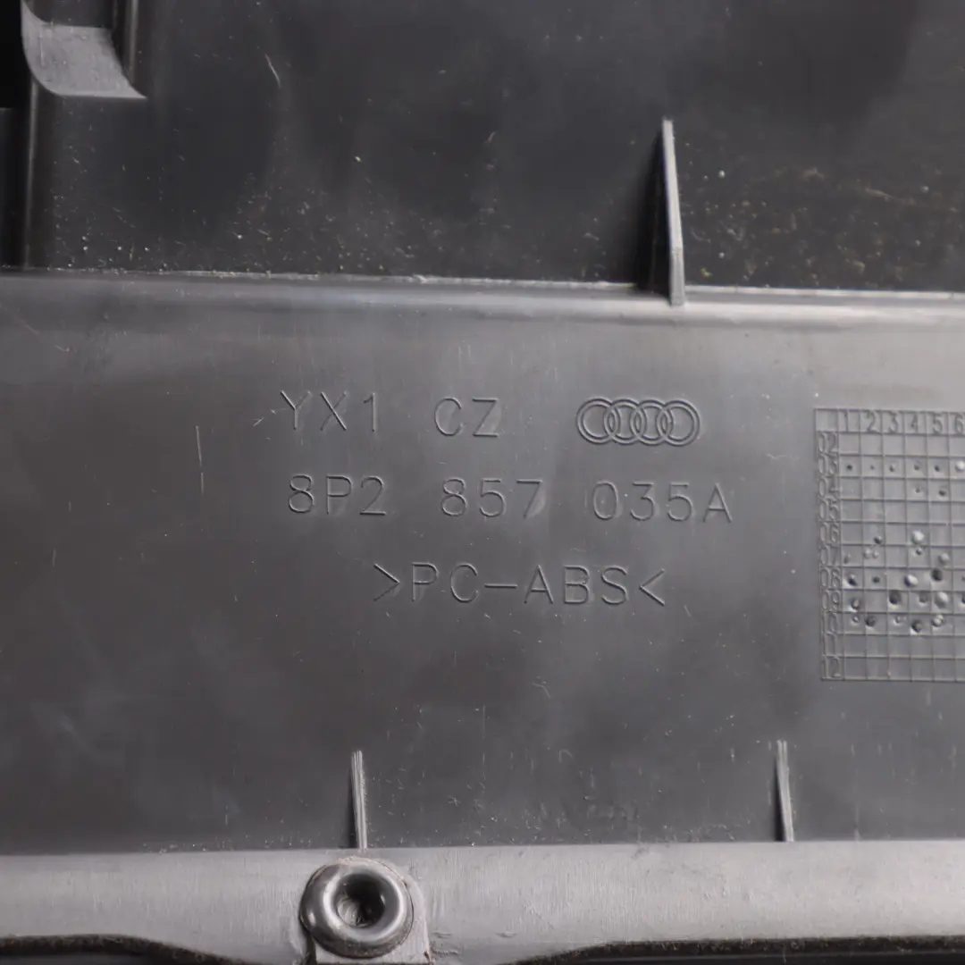 Audi A3 S3 RS3 8P Glove Box Storage Compartment Assembly - SKU RHD-8P2857035G - Part number 8P2857035G